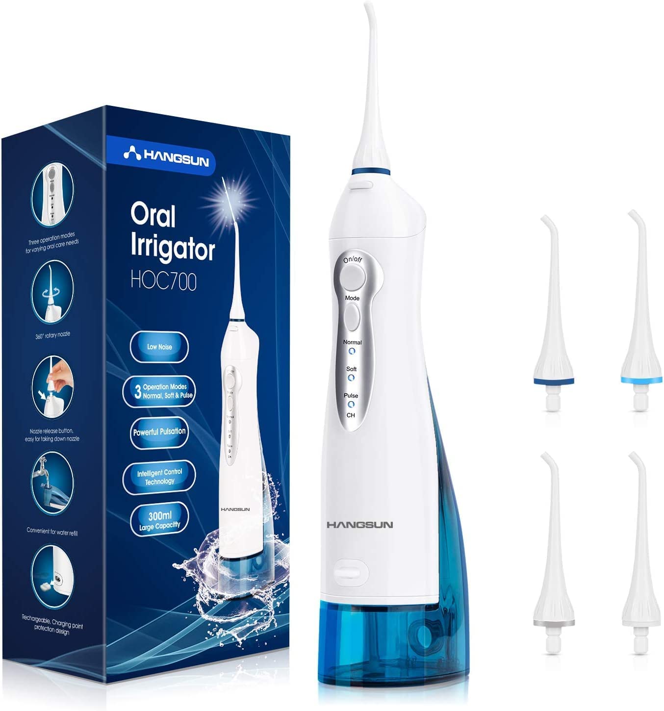 Hangsun cordless water flosser