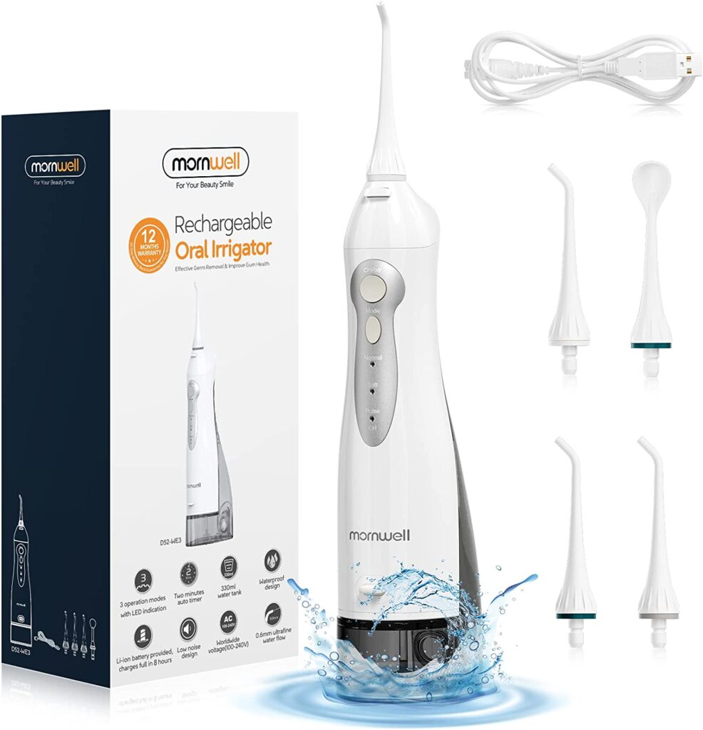 Mornwell D52WE3 Water Flosser